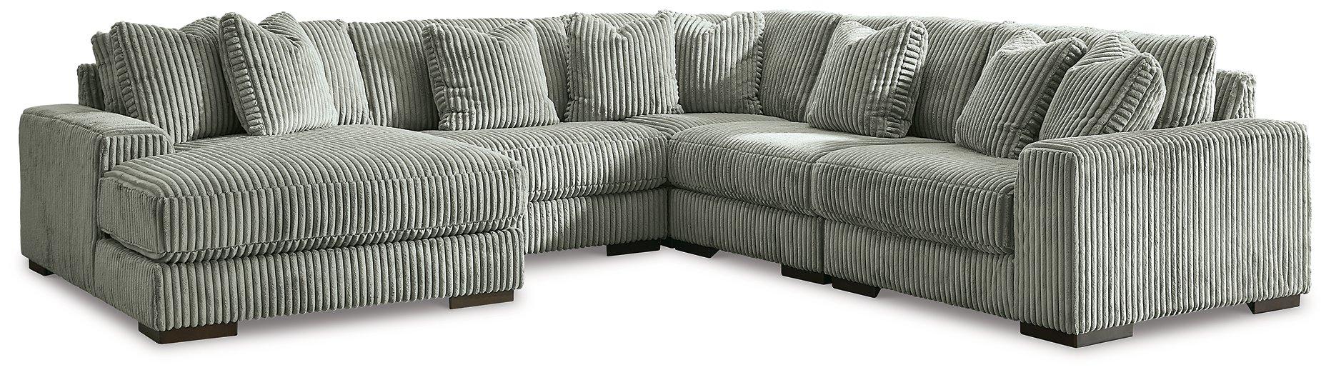 Lindyn Sectional with Chaise - Furniture 4 Less (Jacksonville, NC)