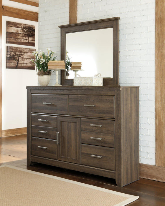 Juararo Dresser and Mirror - Furniture 4 Less (Jacksonville, NC)