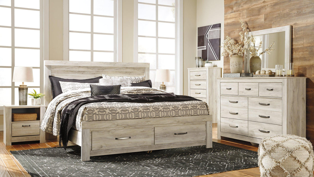 Bellaby Bed with 2 Storage Drawers - Furniture 4 Less (Jacksonville, NC)