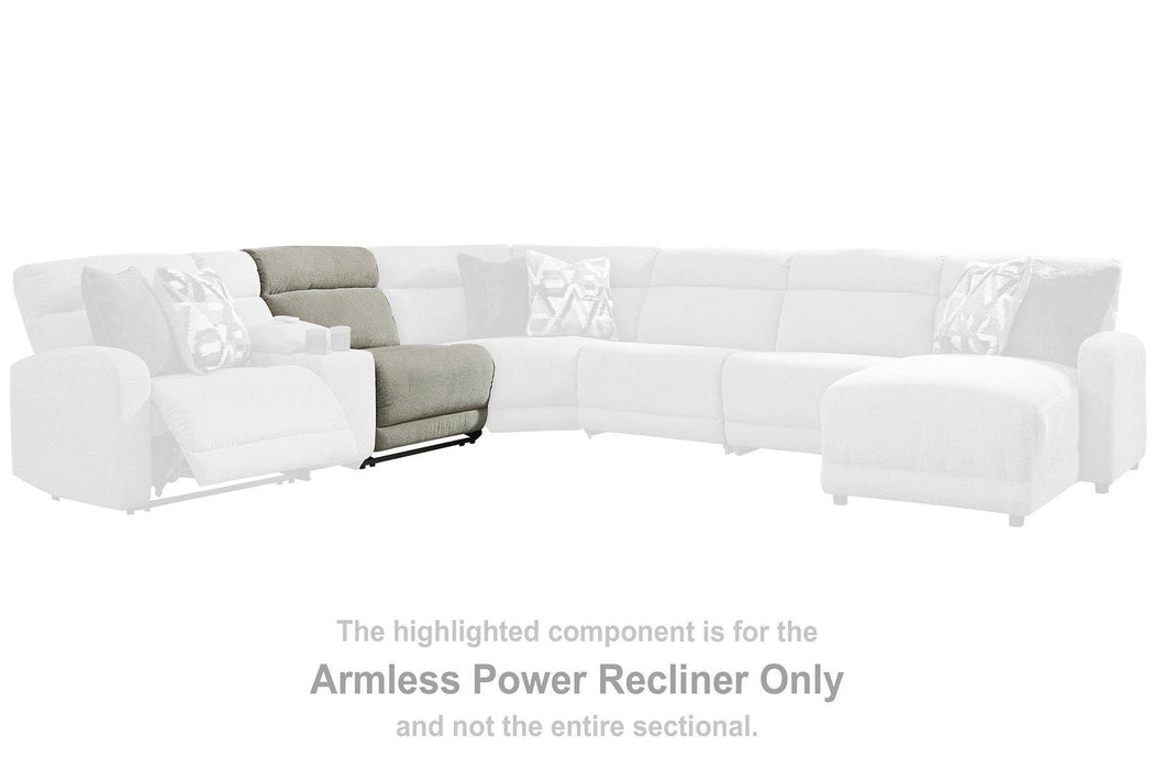 Colleyville Power Reclining Sectional with Chaise - Furniture 4 Less (Jacksonville, NC)