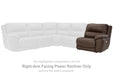 Dunleith Power Reclining Sectional Loveseat - Furniture 4 Less (Jacksonville, NC)