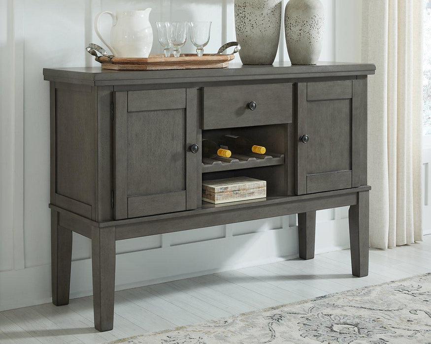 Hallanden Dining Room Set - Furniture 4 Less (Jacksonville, NC)