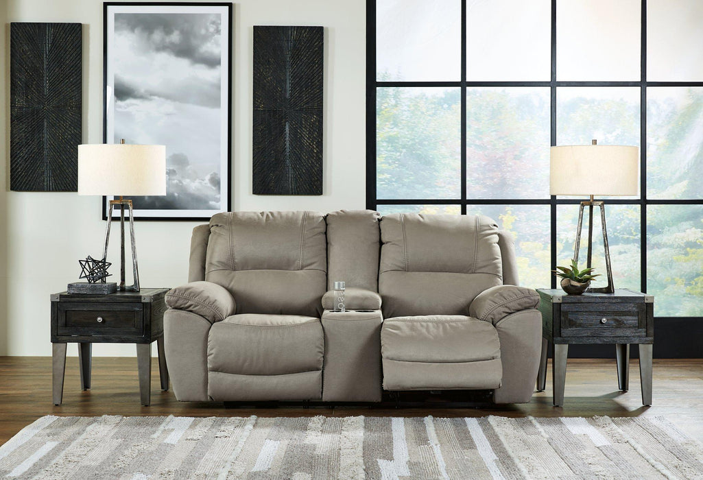 Next-Gen Gaucho Reclining Loveseat with Console - Furniture 4 Less (Jacksonville, NC)