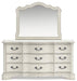 Arlendyne Dresser and Mirror - Furniture 4 Less (Jacksonville, NC)