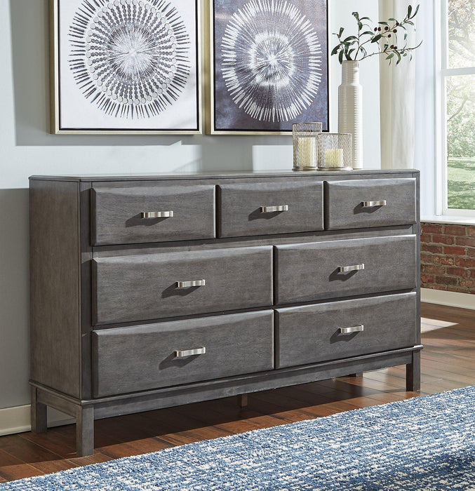 Caitbrook Dresser and Mirror - Furniture 4 Less (Jacksonville, NC)