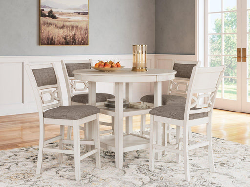 Erinberg Counter Height Dining Table and 4 Barstools (Set of 5) - Furniture 4 Less (Jacksonville, NC)