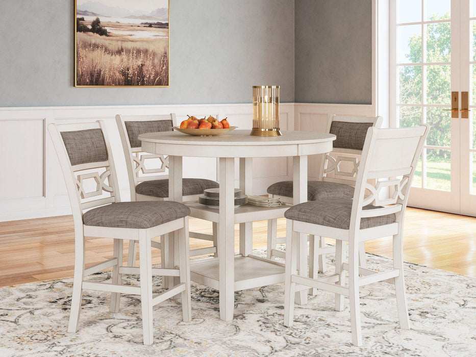 Erinberg Counter Height Dining Table and 4 Barstools (Set of 5) - Furniture 4 Less (Jacksonville, NC)
