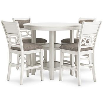 Erinberg Counter Height Dining Table and 4 Barstools (Set of 5) - Furniture 4 Less (Jacksonville, NC)