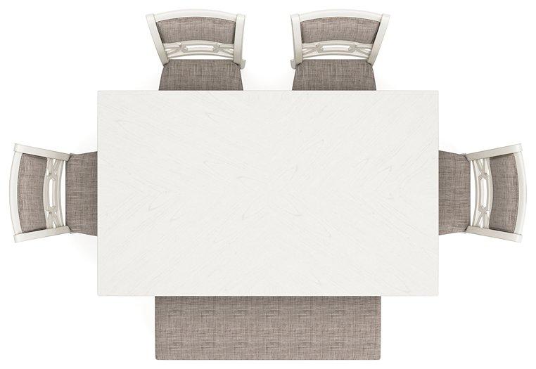 Erinberg Dining Table and 4 Chairs and Bench (Set of 6) - Furniture 4 Less (Jacksonville, NC)