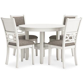 Erinberg Dining Table and 4 Chairs (Set of 5) - Furniture 4 Less (Jacksonville, NC)