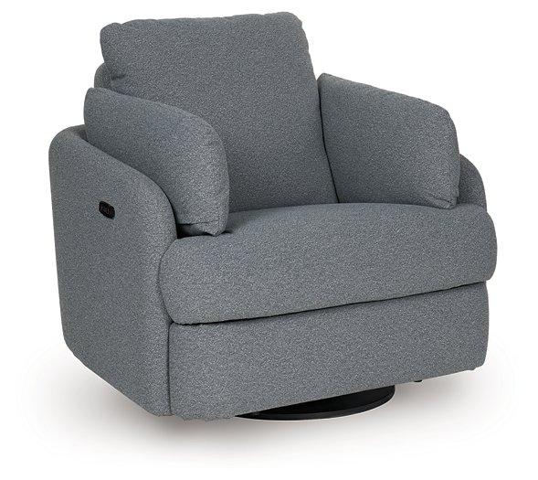 Alainmont Next-Gen Nuvella Swivel Power Recliner - Furniture 4 Less (Jacksonville, NC)