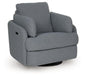 Alainmont Next-Gen Nuvella Swivel Power Recliner - Furniture 4 Less (Jacksonville, NC)