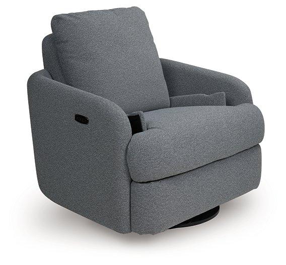 Alainmont Next-Gen Nuvella Swivel Power Recliner - Furniture 4 Less (Jacksonville, NC)