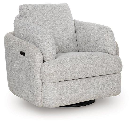 Alainmont Next-Gen Nuvella Swivel Power Recliner - Furniture 4 Less (Jacksonville, NC)