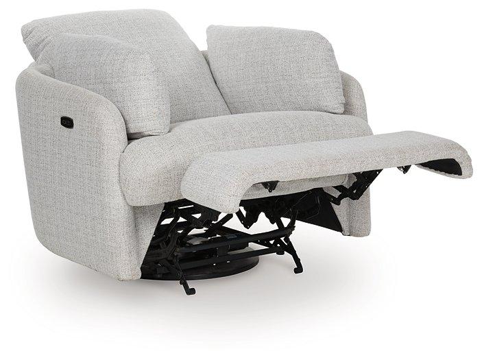 Alainmont Next-Gen Nuvella Swivel Power Recliner - Furniture 4 Less (Jacksonville, NC)