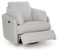 Alainmont Next-Gen Nuvella Swivel Power Recliner - Furniture 4 Less (Jacksonville, NC)