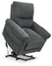 Aureta Power Lift Recliner - Furniture 4 Less (Jacksonville, NC)