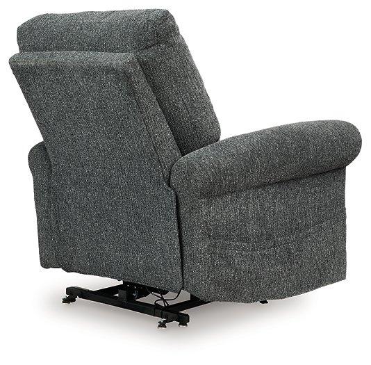 Aureta Power Lift Recliner - Furniture 4 Less (Jacksonville, NC)
