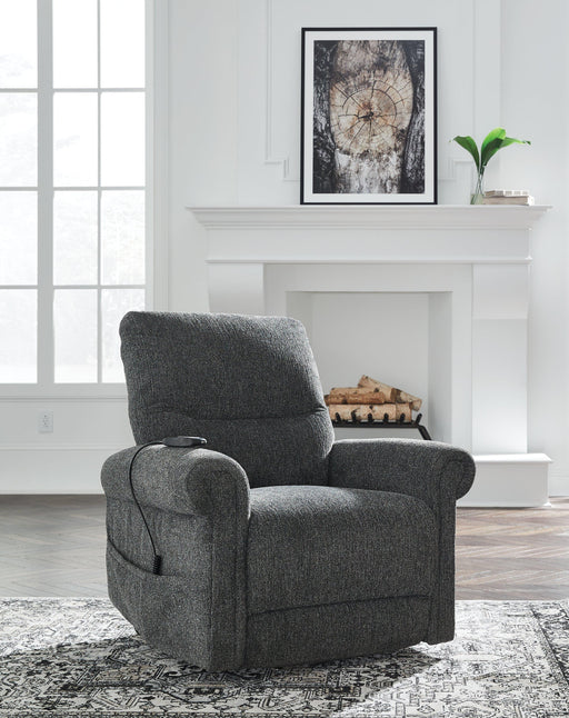 Aureta Power Lift Recliner - Furniture 4 Less (Jacksonville, NC)