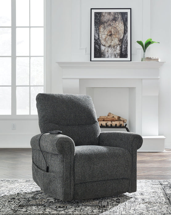 Aureta Power Lift Recliner - Furniture 4 Less (Jacksonville, NC)