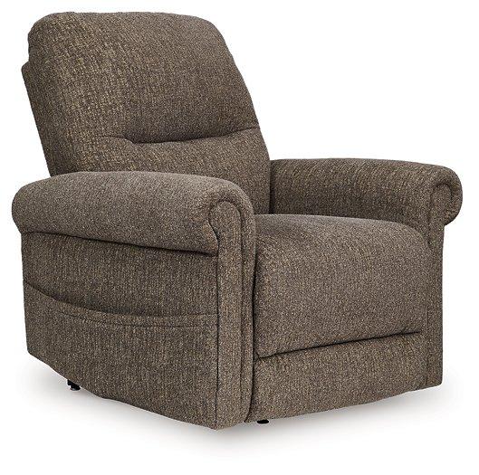Aureta Power Lift Recliner - Furniture 4 Less (Jacksonville, NC)