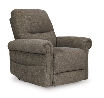 Aureta Power Lift Recliner - Furniture 4 Less (Jacksonville, NC)