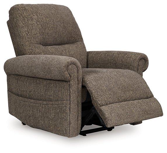 Aureta Power Lift Recliner - Furniture 4 Less (Jacksonville, NC)