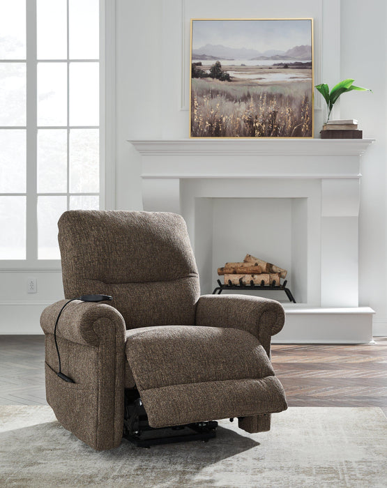 Aureta Power Lift Recliner - Furniture 4 Less (Jacksonville, NC)