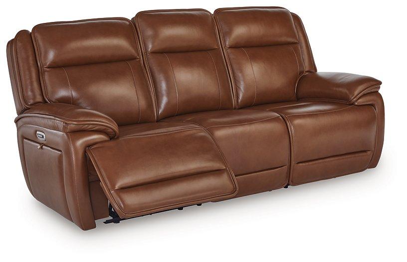 Healy Pier Power Reclining Sofa - Furniture 4 Less (Jacksonville, NC)