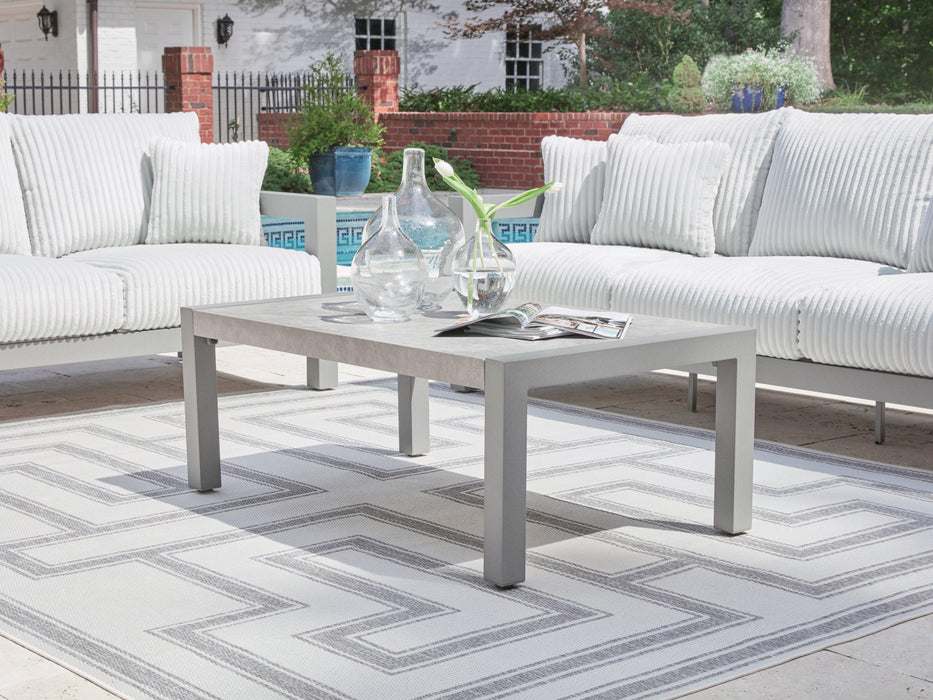 Hurley Park Outdoor Coffee Table - Furniture 4 Less (Jacksonville, NC)