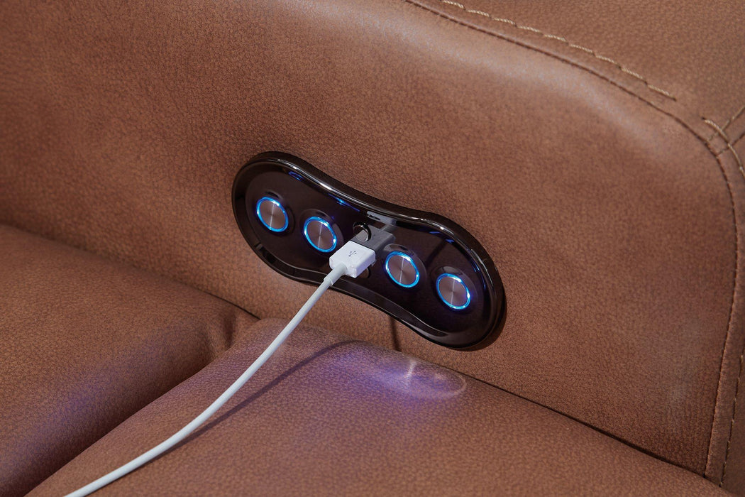 Clean-Slate Power Reclining Sofa - Furniture 4 Less (Jacksonville, NC)