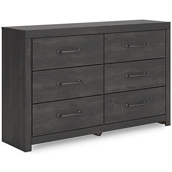 Hollivern Dresser and Mirror - Furniture 4 Less (Jacksonville, NC)