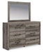 Graystorm Dresser and Mirror - Furniture 4 Less (Jacksonville, NC)