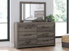 Graystorm Dresser and Mirror - Furniture 4 Less (Jacksonville, NC)