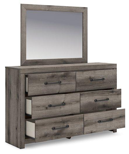 Graystorm Dresser and Mirror - Furniture 4 Less (Jacksonville, NC)