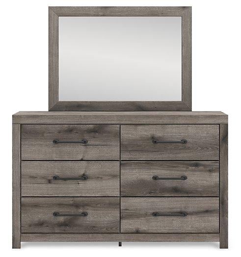 Graystorm Dresser and Mirror - Furniture 4 Less (Jacksonville, NC)