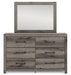 Graystorm Dresser and Mirror - Furniture 4 Less (Jacksonville, NC)