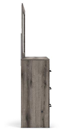 Graystorm Dresser and Mirror - Furniture 4 Less (Jacksonville, NC)