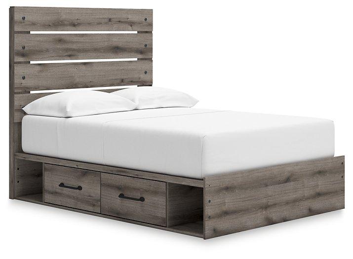Graystorm Bed with Storage - Furniture 4 Less (Jacksonville, NC)