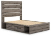 Graystorm Bed with Storage - Furniture 4 Less (Jacksonville, NC)