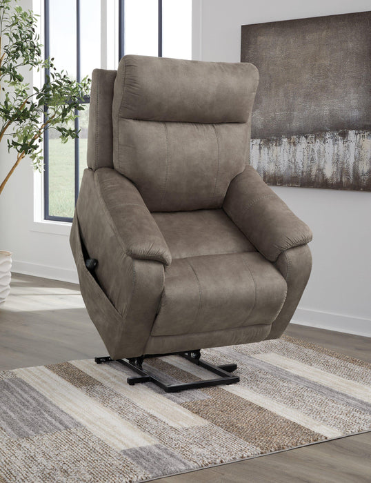 Crestmeade Power Lift Recliner - Furniture 4 Less (Jacksonville, NC)