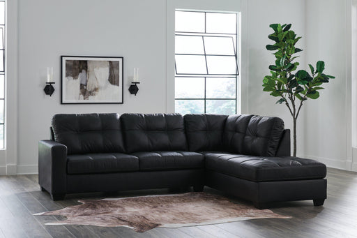 Barlin Mills Sectional with Chaise - Furniture 4 Less (Jacksonville, NC)