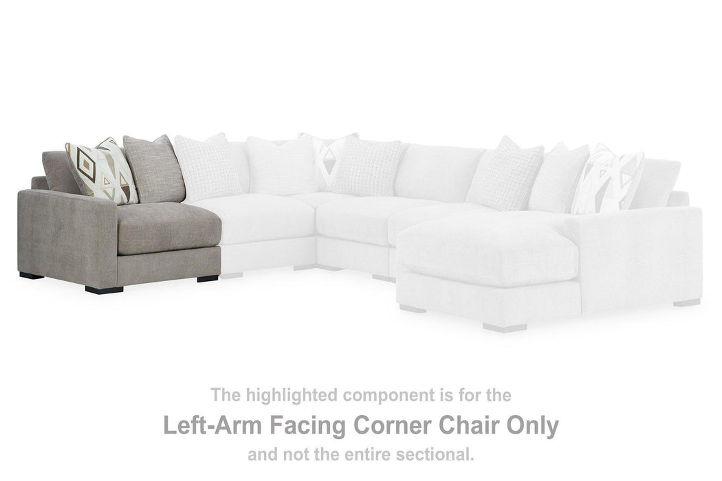 Aslan Court Sectional with Chaise - Furniture 4 Less (Jacksonville, NC)