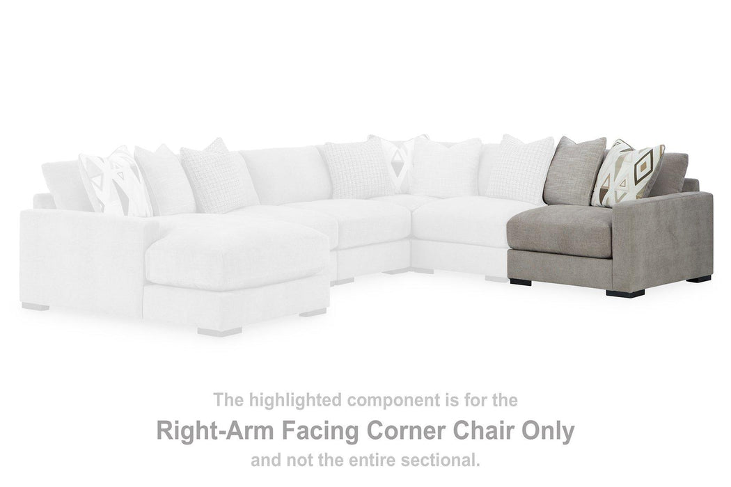 Aslan Court Sectional with Chaise - Furniture 4 Less (Jacksonville, NC)