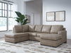 Amuleto Sectional with Chaise - Furniture 4 Less (Jacksonville, NC)