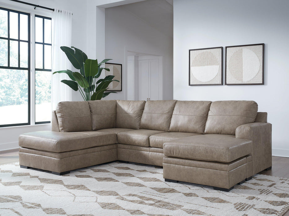 Amuleto Sectional with Chaise - Furniture 4 Less (Jacksonville, NC)