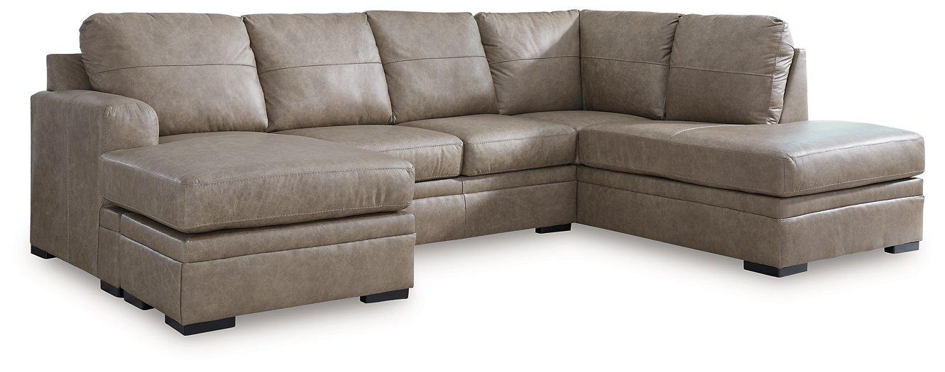 Amuleto Sectional with Chaise - Furniture 4 Less (Jacksonville, NC)