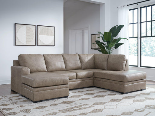 Amuleto Sectional with Chaise - Furniture 4 Less (Jacksonville, NC)