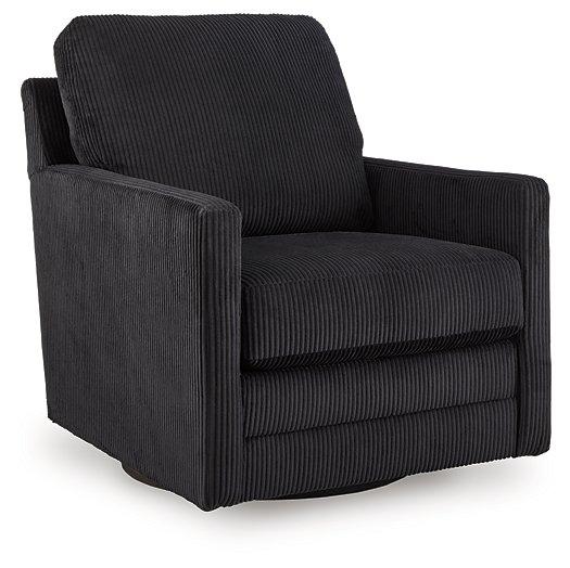 Icaman Swivel Accent Chair - Furniture 4 Less (Jacksonville, NC)