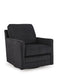 Icaman Swivel Accent Chair - Furniture 4 Less (Jacksonville, NC)